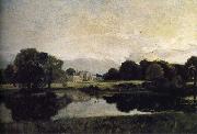 John Constable View of Malvern Hall,Warwickshire oil painting on canvas